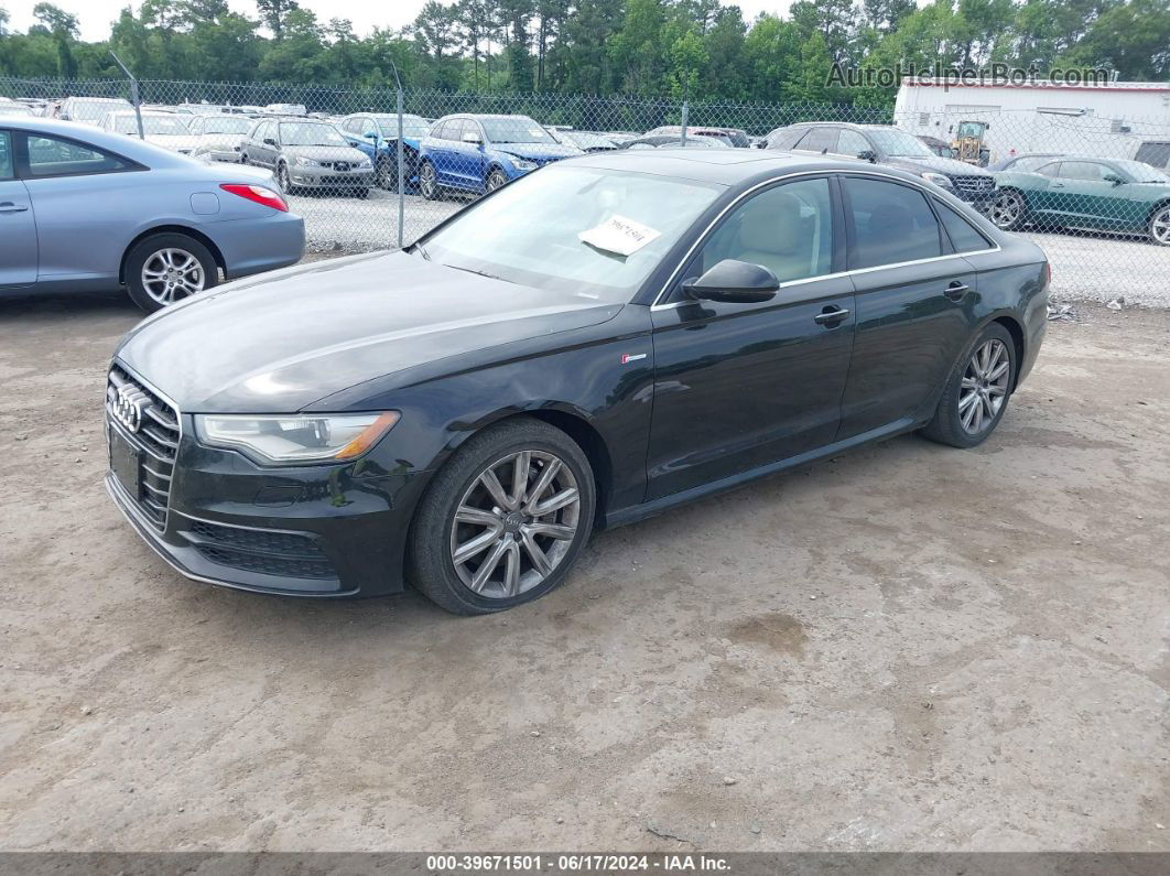 2013 Audi A6 3.0t Premium Black vin: WAUHGAFC0DN025671