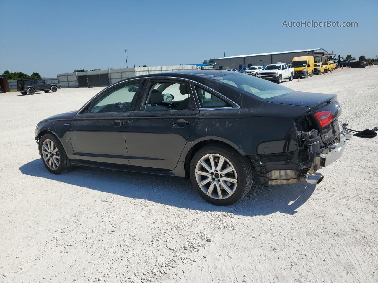 2013 Audi A6 Prestige Черный vin: WAUHGAFC0DN041997