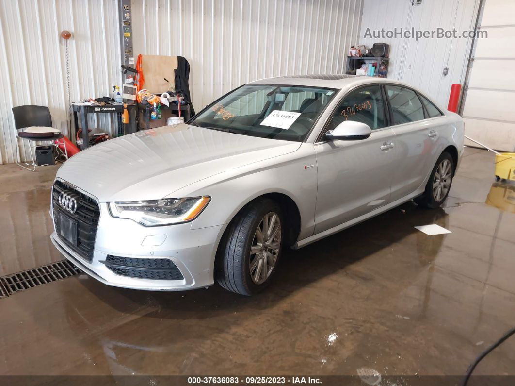 2013 Audi A6 3.0t Prestige Gray vin: WAUHGAFC0DN094019