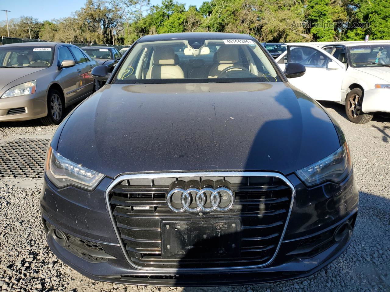 2014 Audi A6 Prestige Blue vin: WAUHGAFC0EN012310