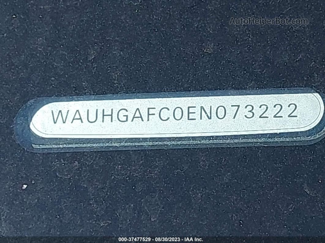2014 Audi A6 3.0t Prestige White vin: WAUHGAFC0EN073222