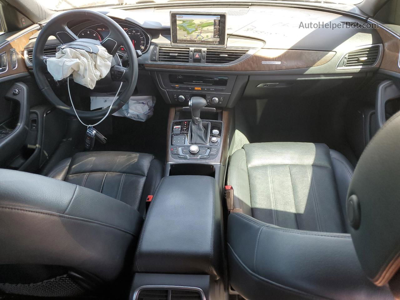 2014 Audi A6 Prestige Серебряный vin: WAUHGAFC0EN116229