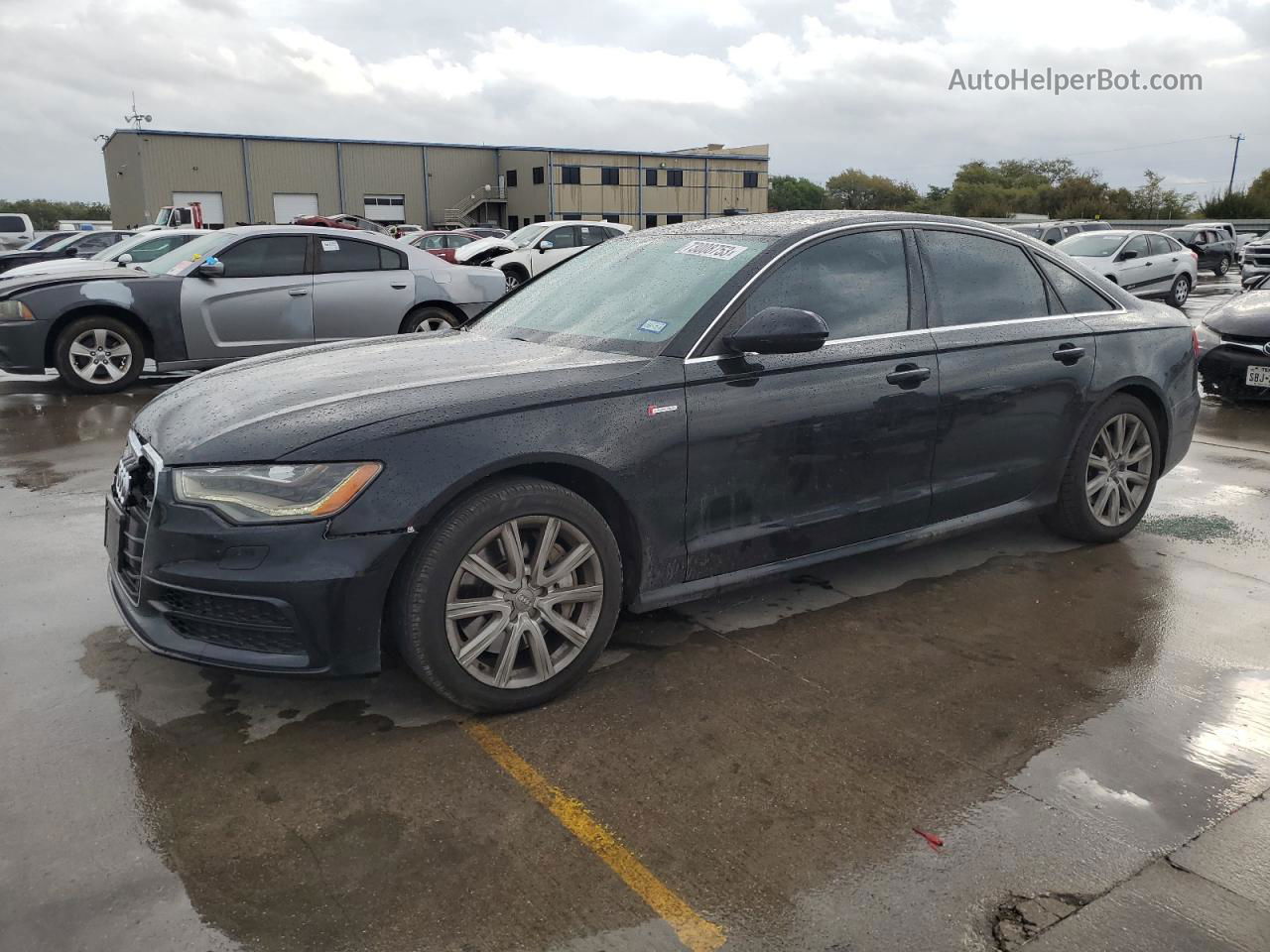 2013 Audi A6 Prestige Black vin: WAUHGAFC1DN097611