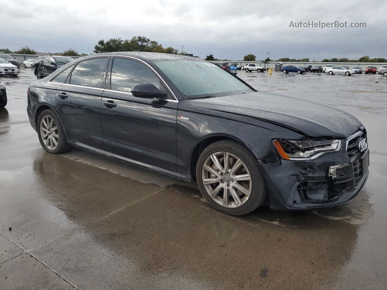 2013 Audi A6 Prestige Black vin: WAUHGAFC1DN097611