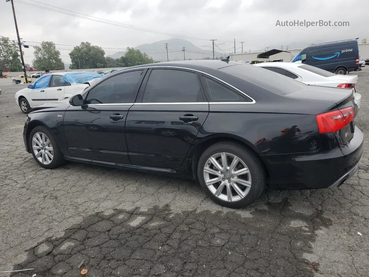 2014 Audi A6 Prestige Black vin: WAUHGAFC1EN009920