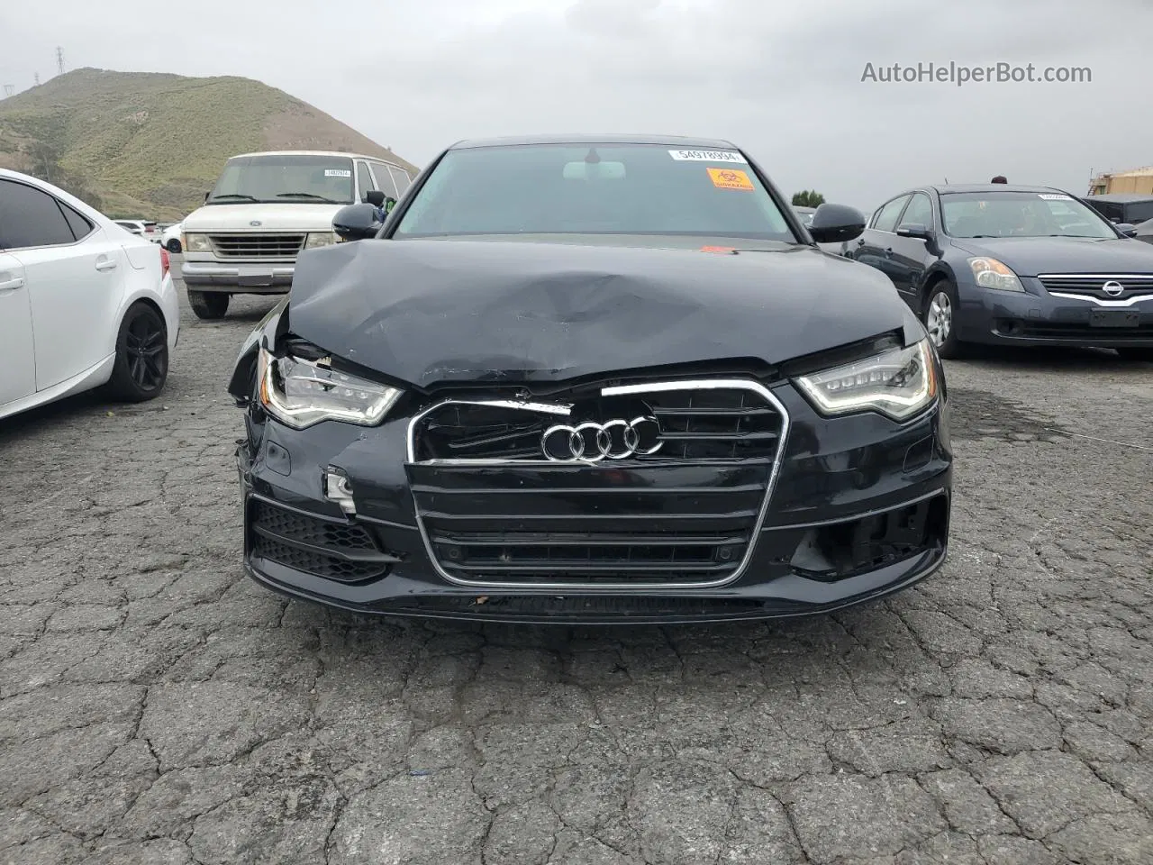 2014 Audi A6 Prestige Black vin: WAUHGAFC1EN009920