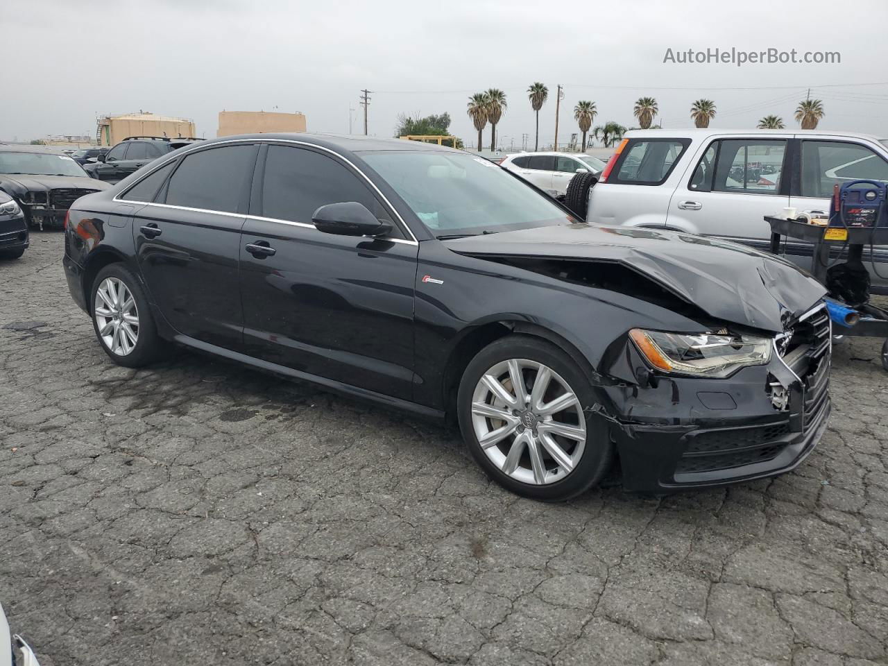 2014 Audi A6 Prestige Black vin: WAUHGAFC1EN009920