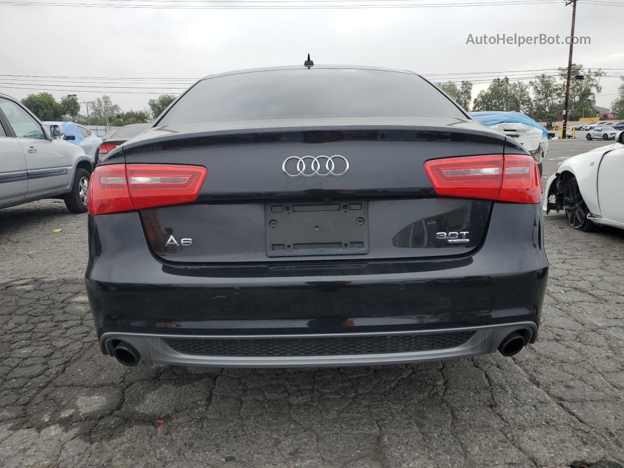 2014 Audi A6 Prestige Black vin: WAUHGAFC1EN009920