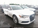 2014 Audi A6 3.0t Premium Plus Белый vin: WAUHGAFC1EN037698