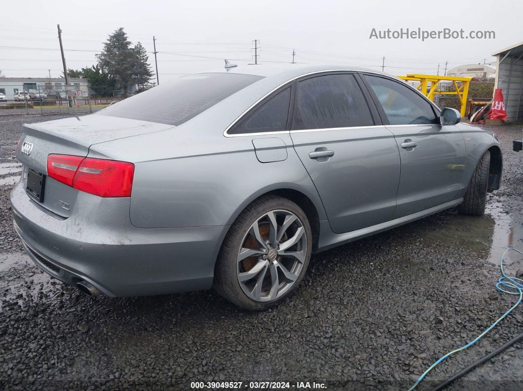 2013 Audi A6 3.0t Premium Серебряный vin: WAUHGAFC2DN009441