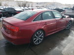 2013 Audi A6 Prestige Красный vin: WAUHGAFC2DN039264