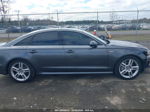 2014 Audi A6 3.0t Premium Plus Gray vin: WAUHGAFC2EN062805