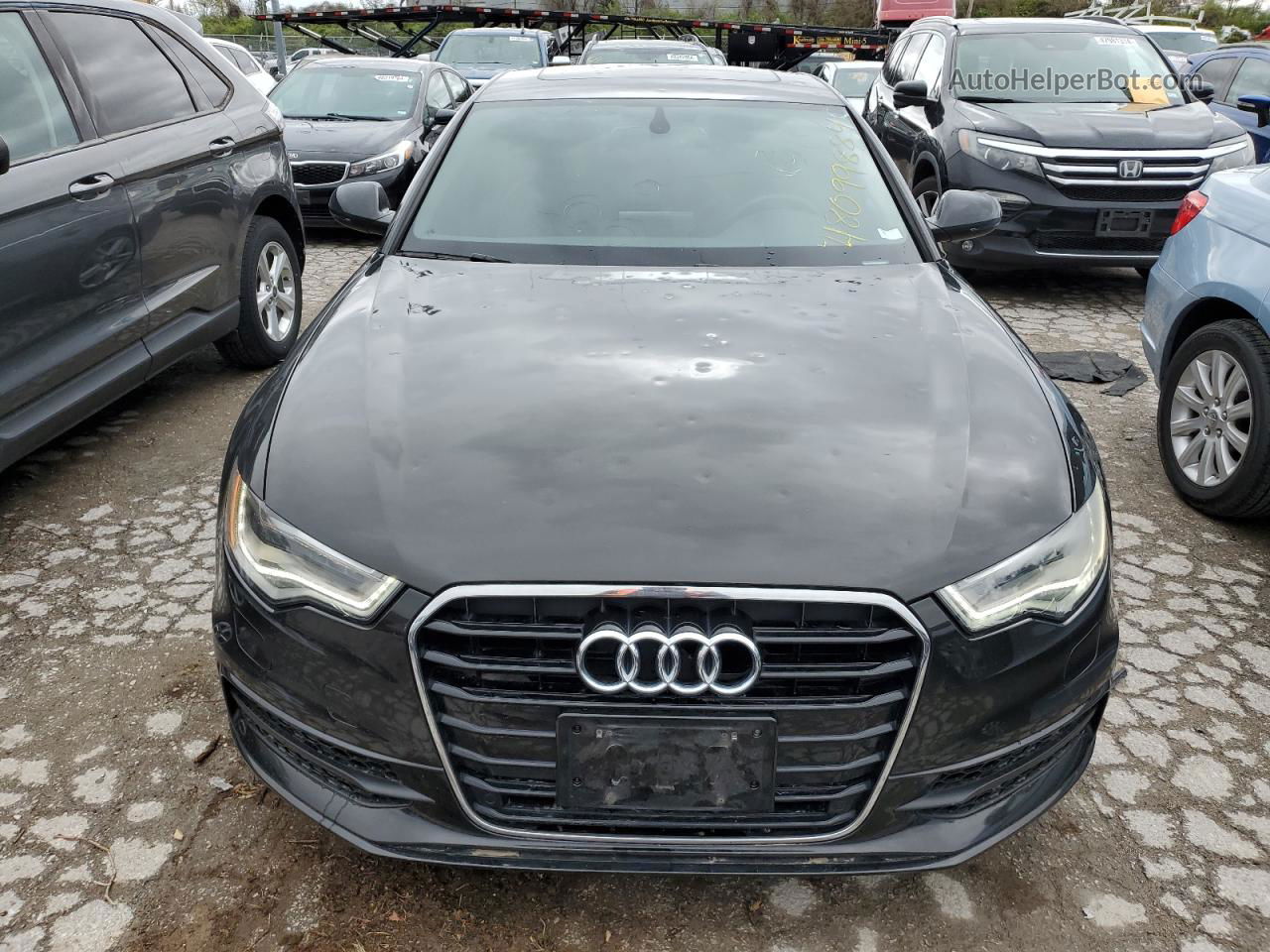 2014 Audi A6 Prestige Black vin: WAUHGAFC2EN121920