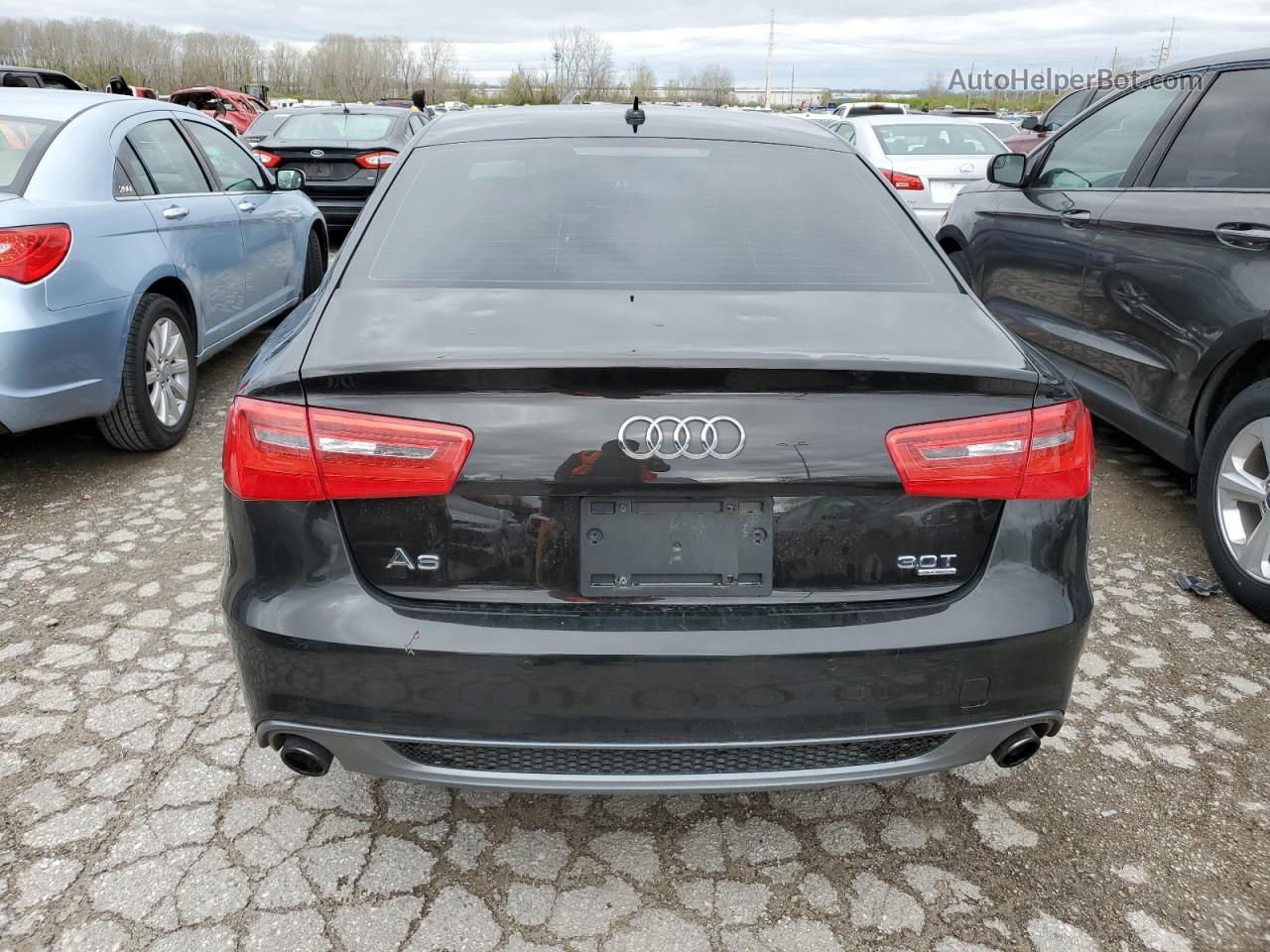 2014 Audi A6 Prestige Black vin: WAUHGAFC2EN121920