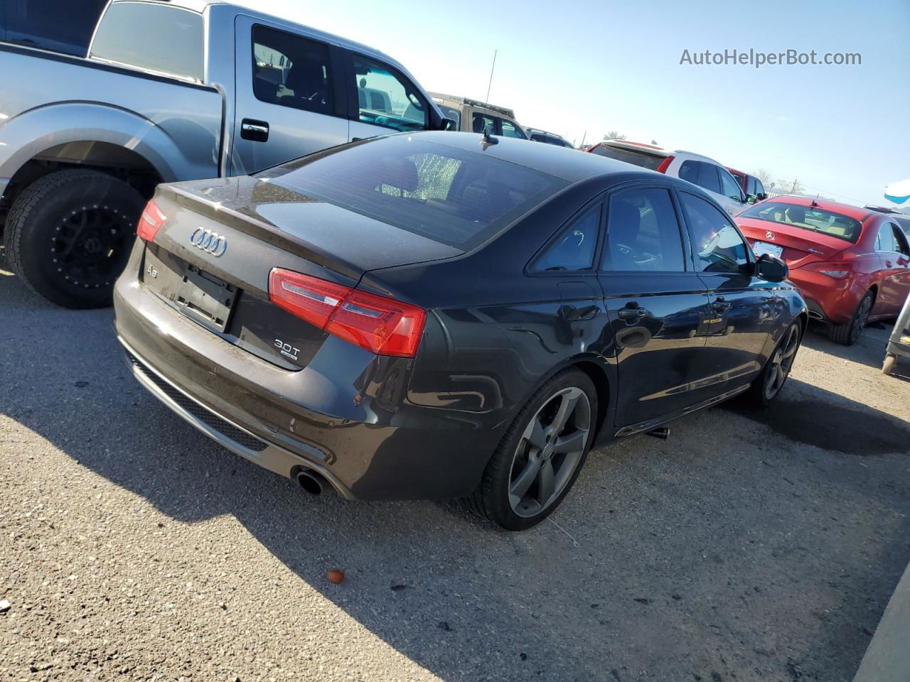 2014 Audi A6 Prestige Gray vin: WAUHGAFC2EN139382