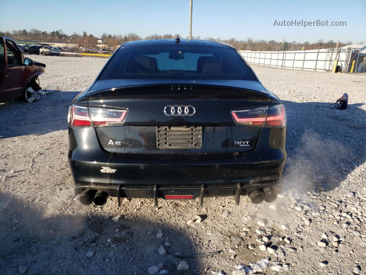 2014 Audi A6 Prestige Черный vin: WAUHGAFC2EN146123