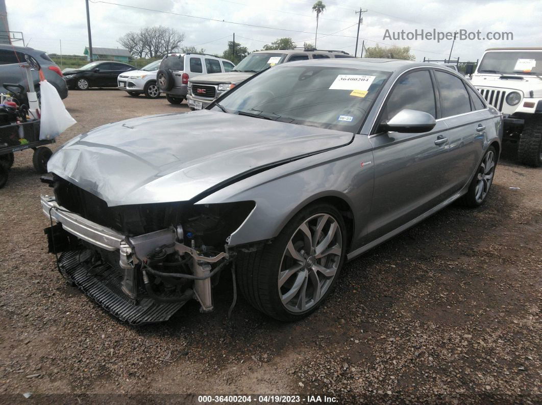 2013 Audi A6 3.0t Prestige Gray vin: WAUHGAFC3DN138532