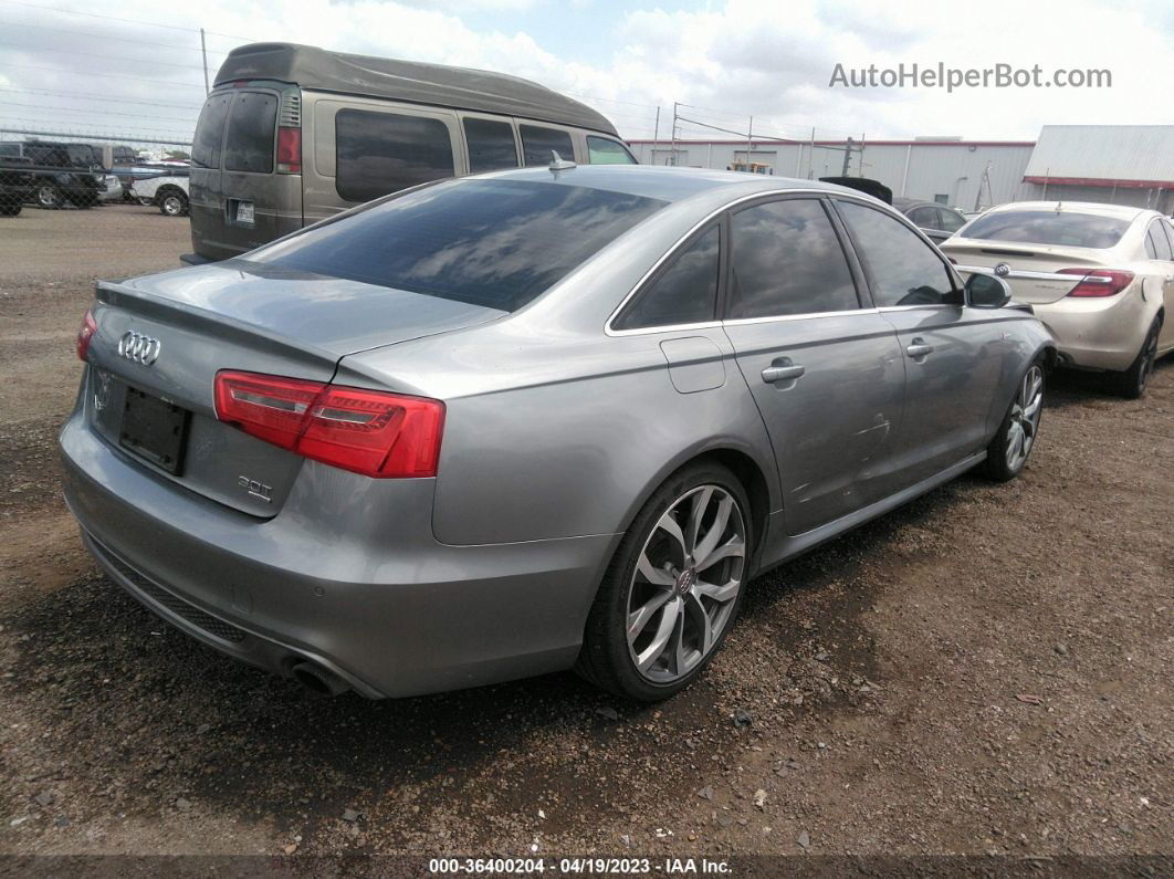 2013 Audi A6 3.0t Prestige Gray vin: WAUHGAFC3DN138532