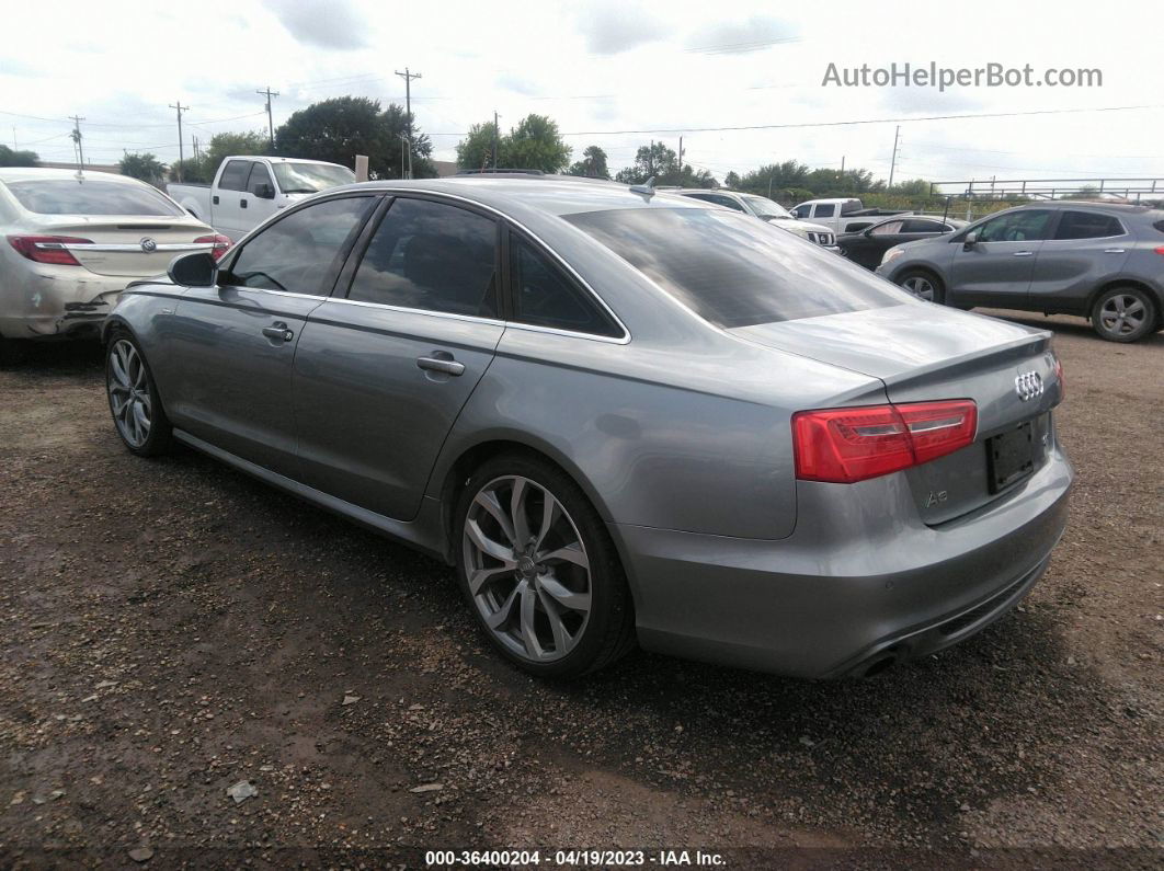 2013 Audi A6 3.0t Prestige Gray vin: WAUHGAFC3DN138532