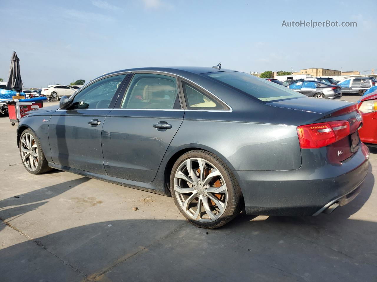 2014 Audi A6 Prestige Серый vin: WAUHGAFC3EN014973