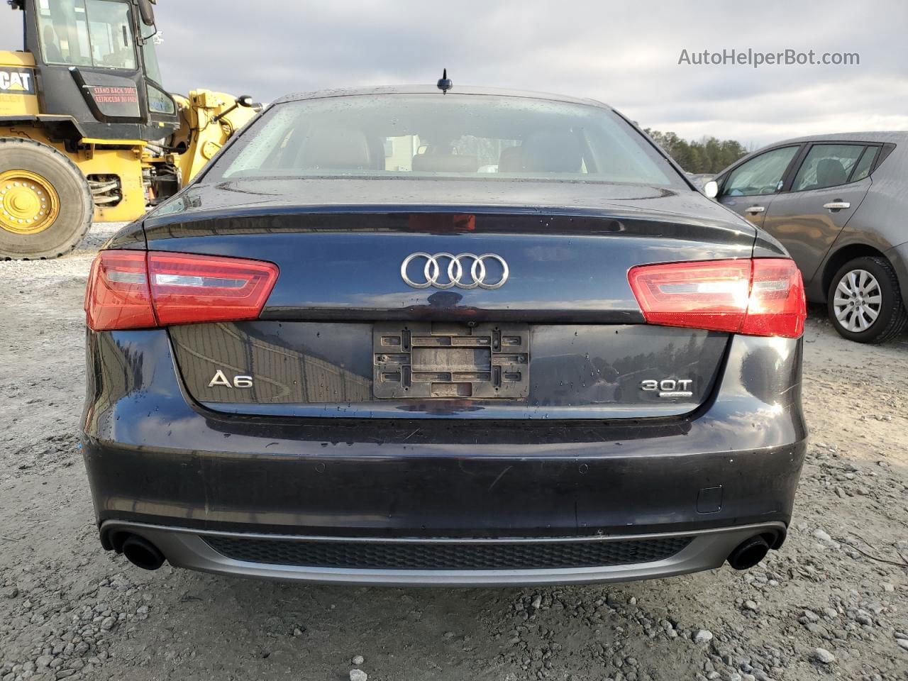 2014 Audi A6 Prestige Черный vin: WAUHGAFC3EN064465