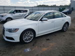 2014 Audi A6 Prestige White vin: WAUHGAFC3EN100915