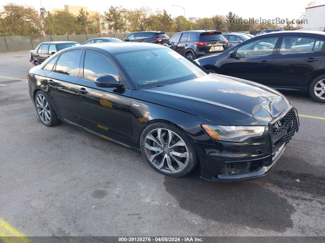 2013 Audi A6 3.0t Premium Black vin: WAUHGAFC4DN112392