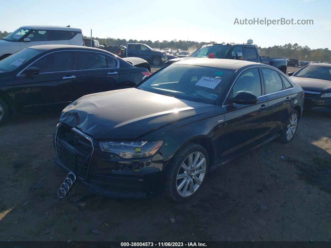 2013 Audi A6 3.0t Premium Black vin: WAUHGAFC4DN118662