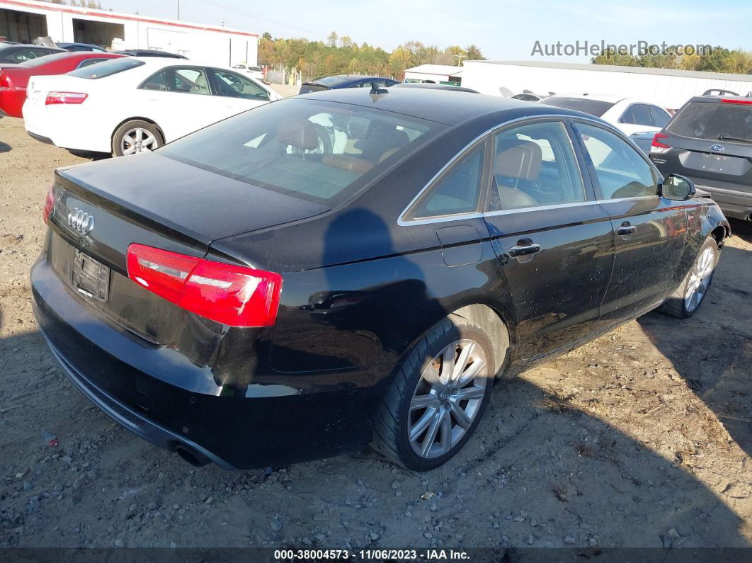 2013 Audi A6 3.0t Premium Black vin: WAUHGAFC4DN118662