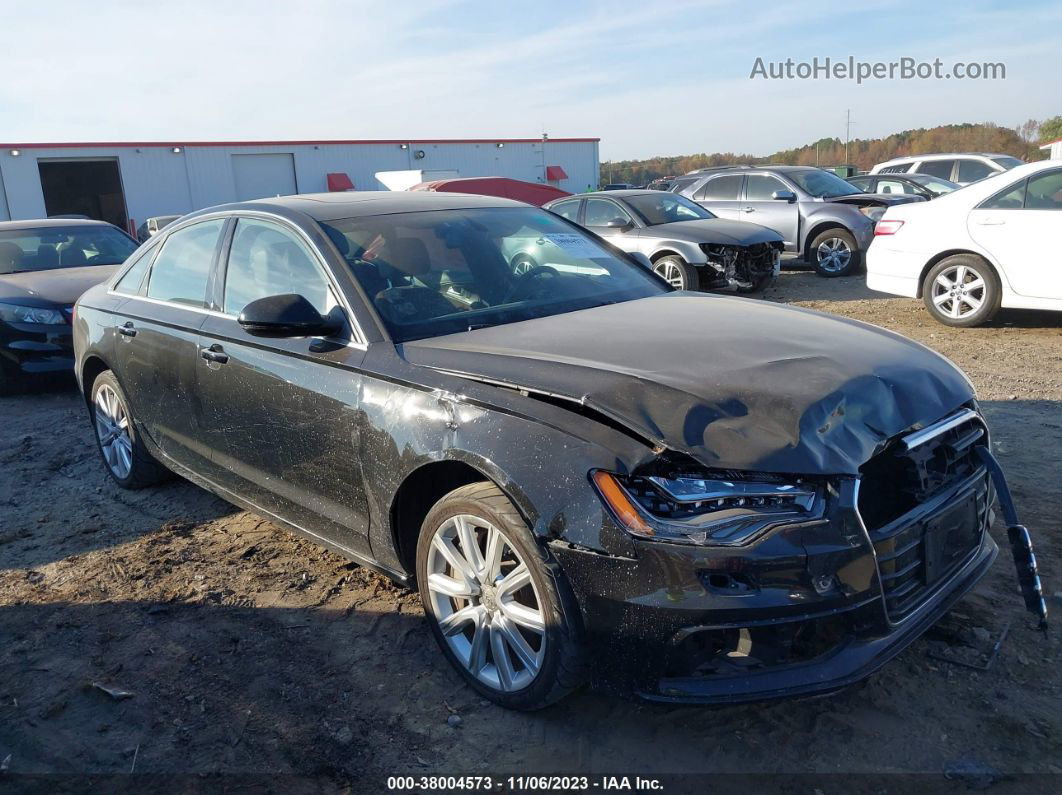 2013 Audi A6 3.0t Premium Black vin: WAUHGAFC4DN118662