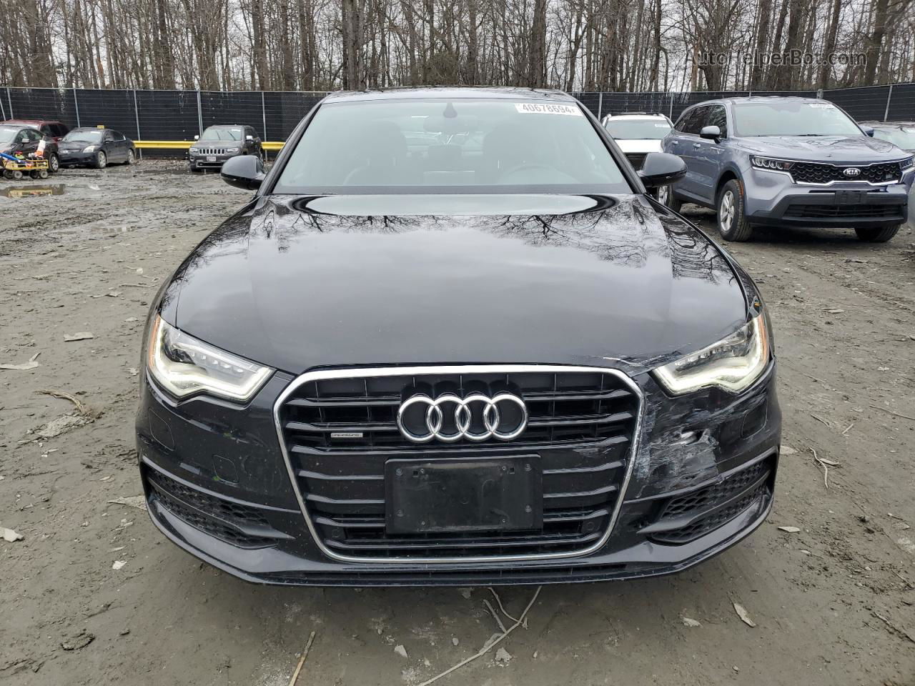 2013 Audi A6 Prestige Black vin: WAUHGAFC4DN155288