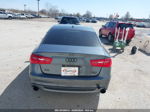 2014 Audi A6 3.0t Premium Plus Gray vin: WAUHGAFC4EN003819