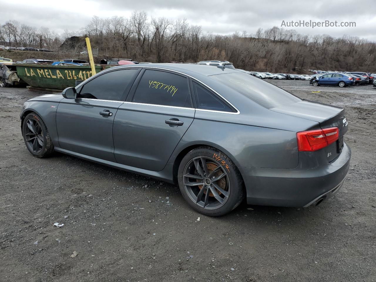 2014 Audi A6 Prestige Gray vin: WAUHGAFC4EN029188