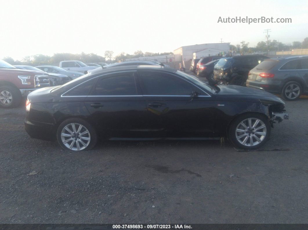 2014 Audi A6 3.0t Prestige Black vin: WAUHGAFC4EN044161