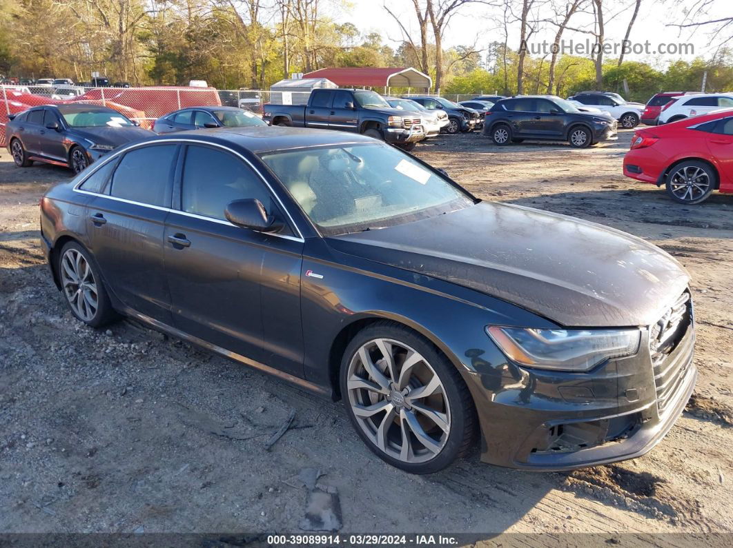 2013 Audi A6 3.0t Premium Gray vin: WAUHGAFC5DN137768