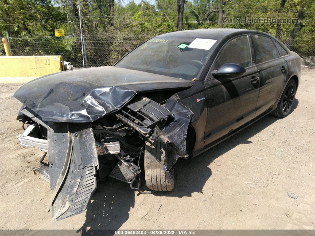 2014 Audi A6 3.0t Prestige Черный vin: WAUHGAFC5EN075435