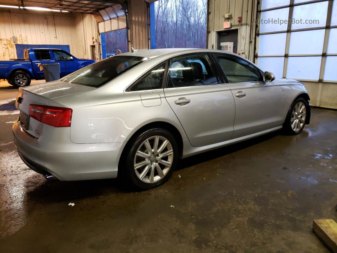 2014 Audi A6 Prestige Silver vin: WAUHGAFC5EN139876