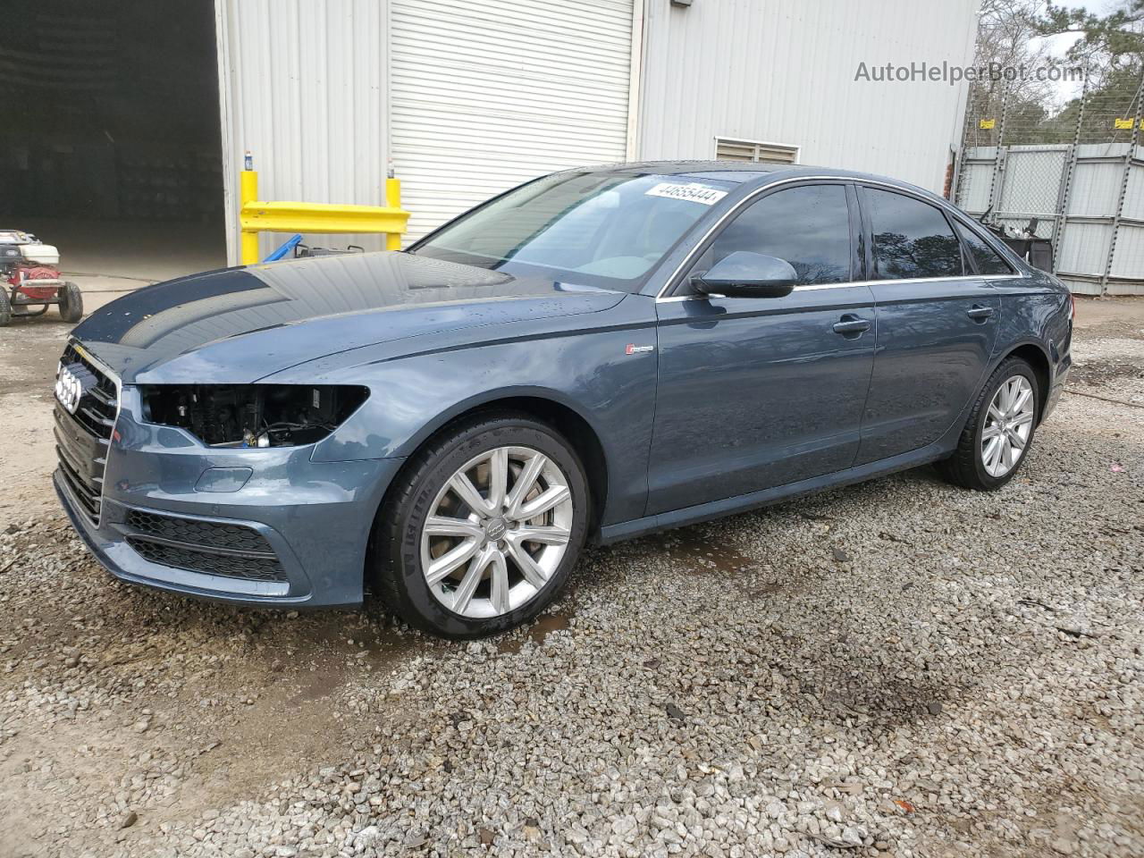 2013 Audi A6 Prestige Blue vin: WAUHGAFC7DN148691