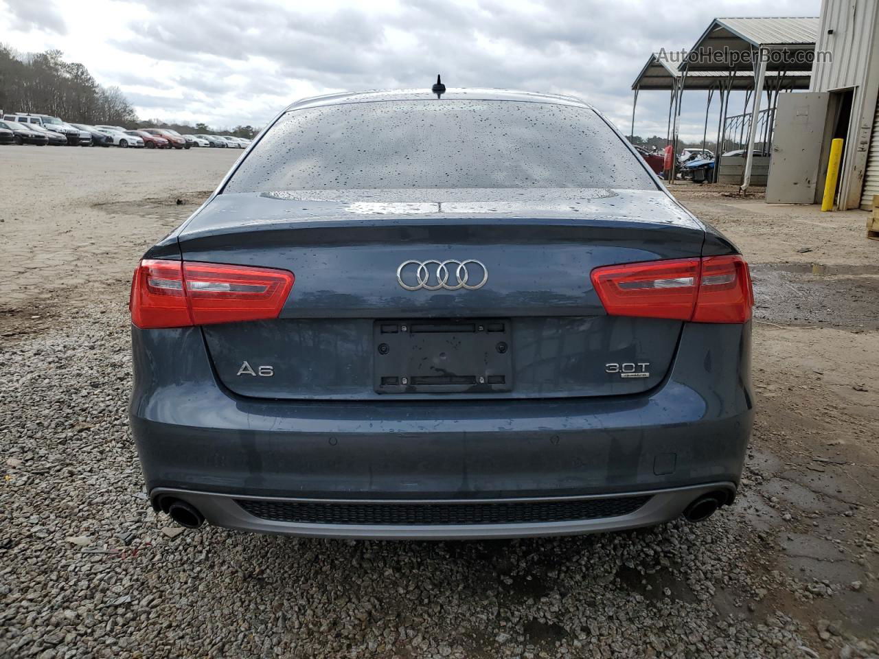 2013 Audi A6 Prestige Blue vin: WAUHGAFC7DN148691