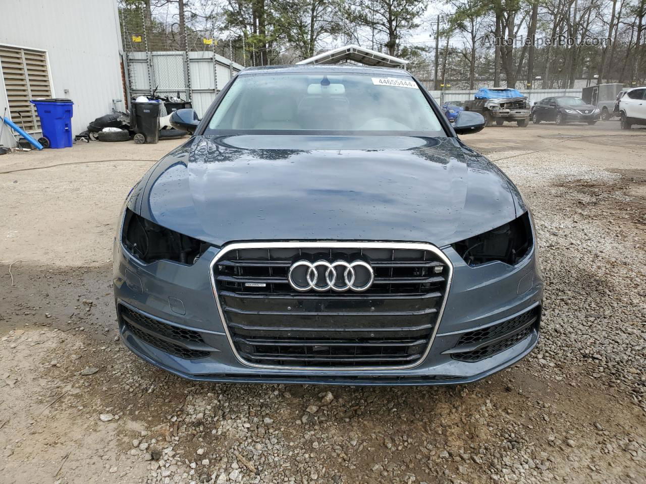 2013 Audi A6 Prestige Blue vin: WAUHGAFC7DN148691