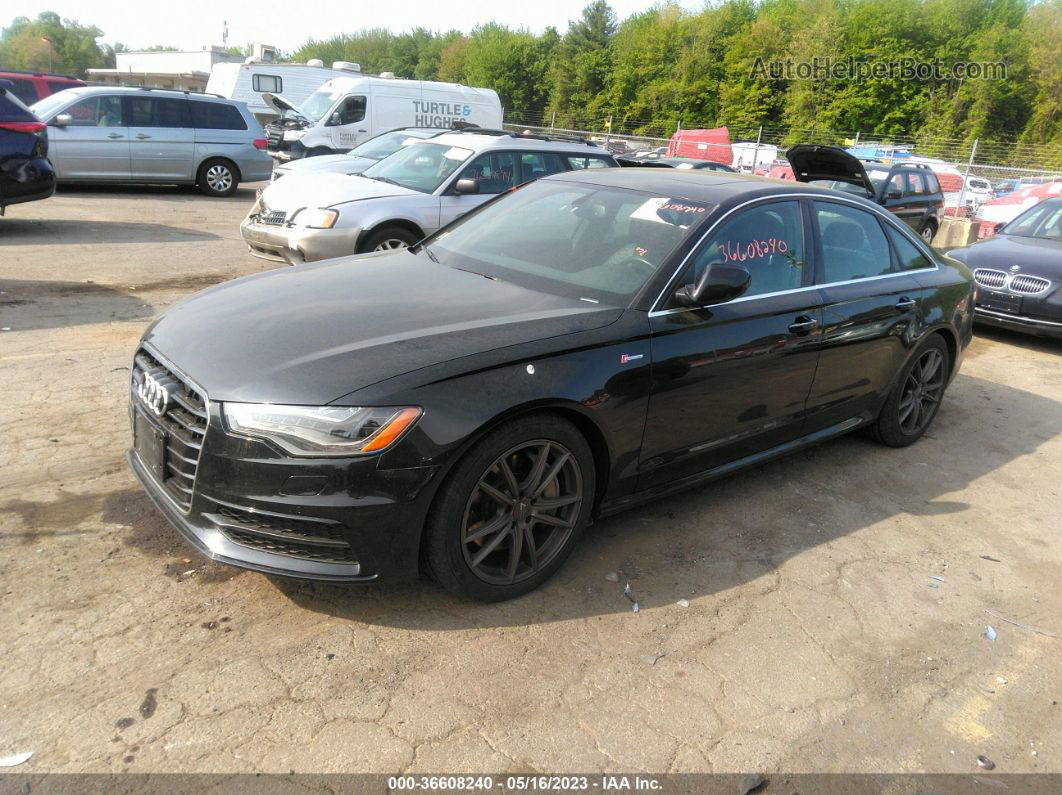 2014 Audi A6 3.0t Prestige Черный vin: WAUHGAFC7EN003443