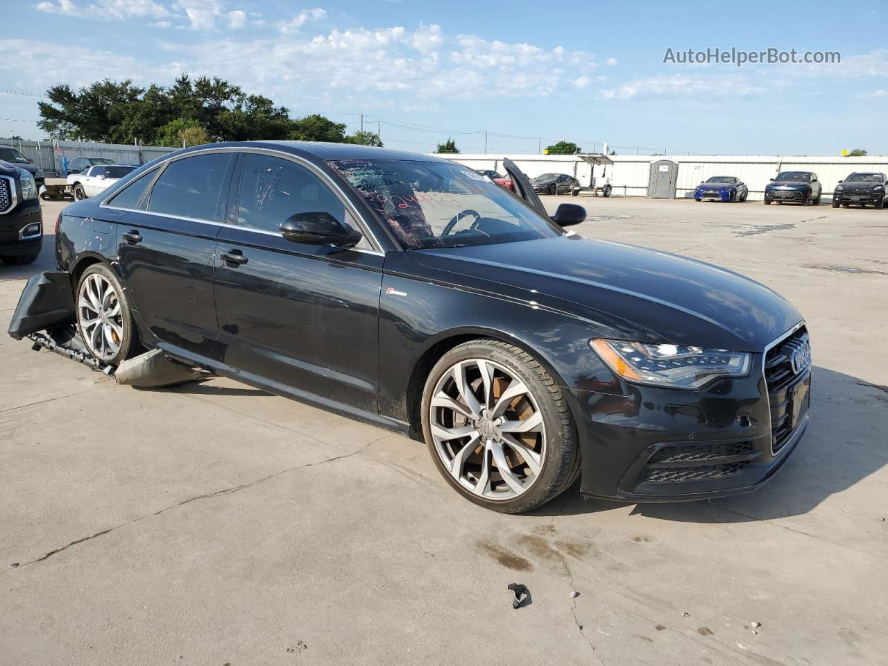 2013 Audi A6 Prestige Black vin: WAUHGAFC8DN089330