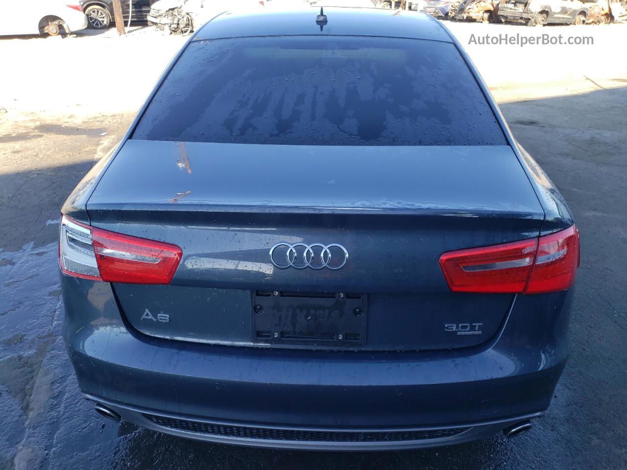 2014 Audi A6 Prestige Gray vin: WAUHGAFC8EN014676