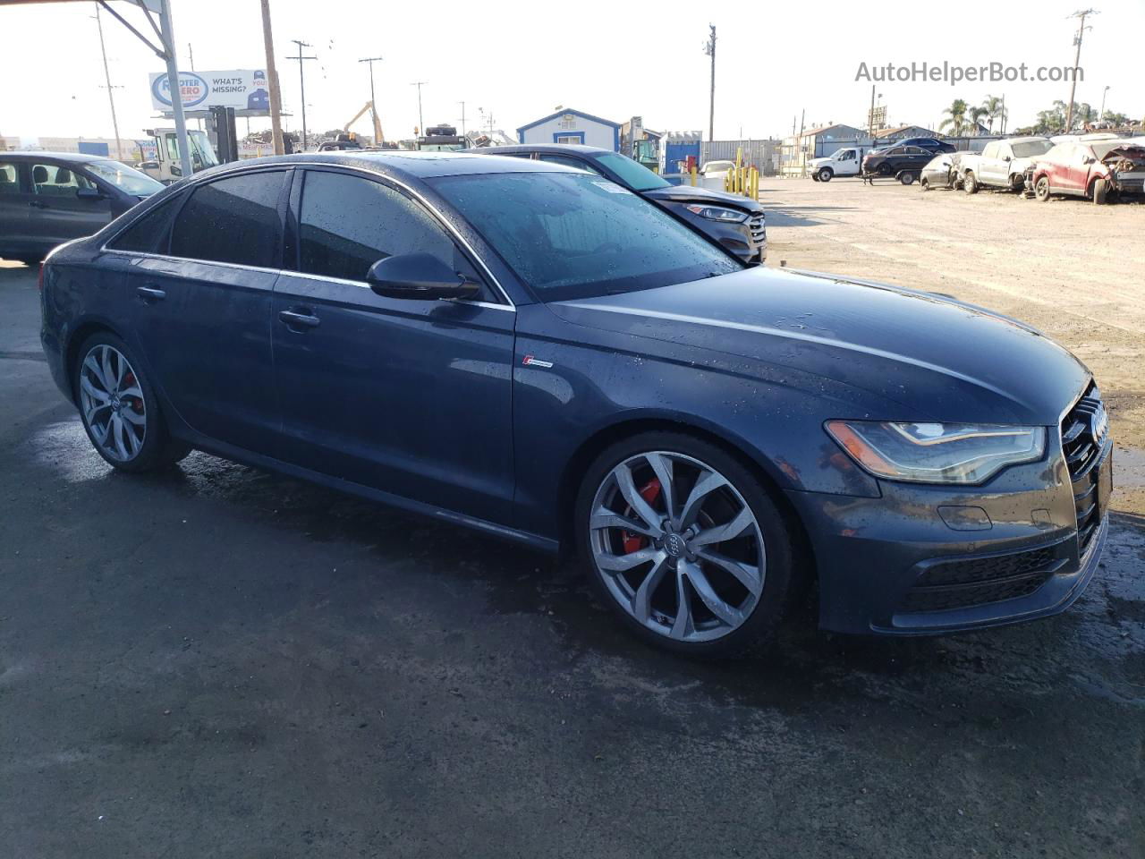 2014 Audi A6 Prestige Gray vin: WAUHGAFC8EN014676