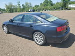 2014 Audi A6 Prestige Синий vin: WAUHGAFC8EN052604