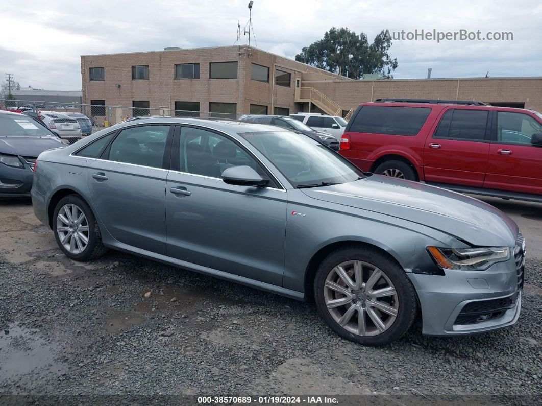 2013 Audi A6 3.0t Premium Gray vin: WAUHGAFC9DN027841