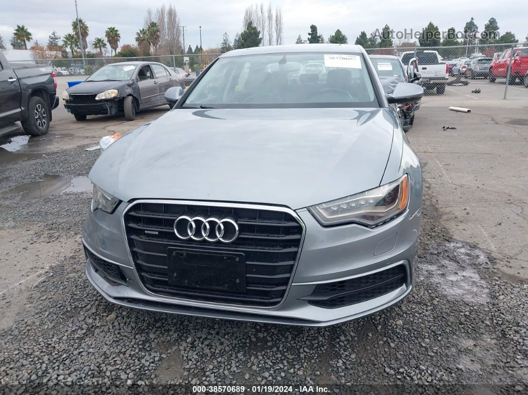 2013 Audi A6 3.0t Premium Gray vin: WAUHGAFC9DN027841