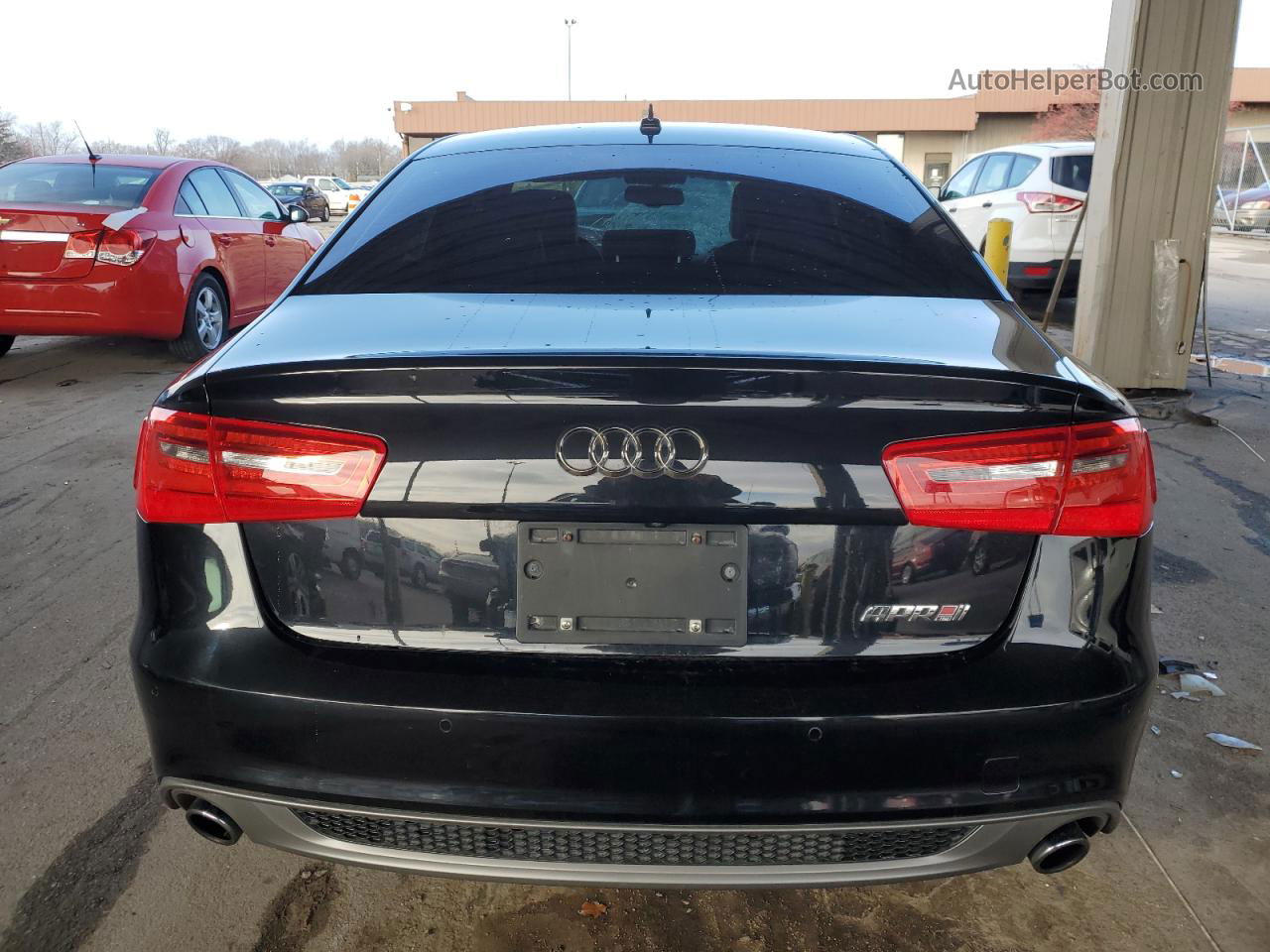 2013 Audi A6 Prestige Black vin: WAUHGAFC9DN055381