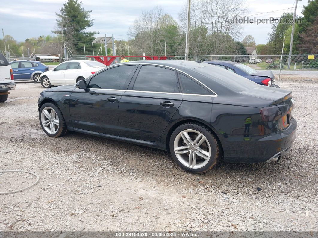 2013 Audi A6 3.0t Premium Black vin: WAUHGAFC9DN107009