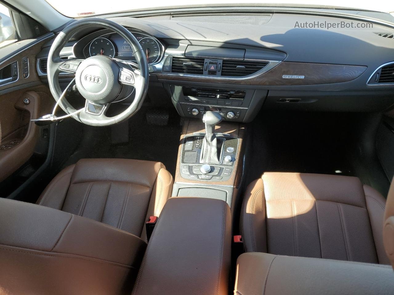 2014 Audi A6 Prestige Серебряный vin: WAUHGAFC9EN050974